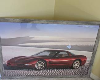 Nicely framed poster