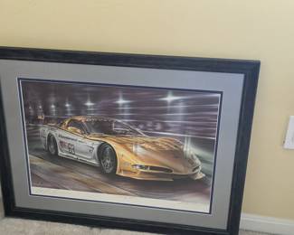 Professionally framed  1st edition 