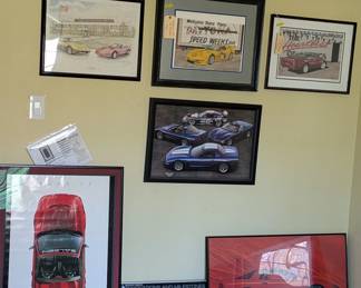 So many great pieces of Corvette Art