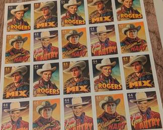 Cowboy Collector Stamps