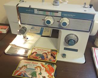 Dressmaker sewing machine...works great!! Circa 1970's