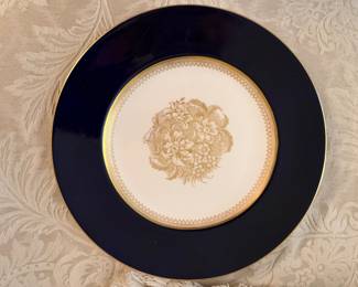 six dinner plates, from Neiman Marcus