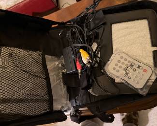 TV and DVD player for auto