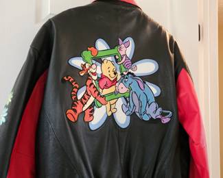 Winnie the Pooh leather jacket. 