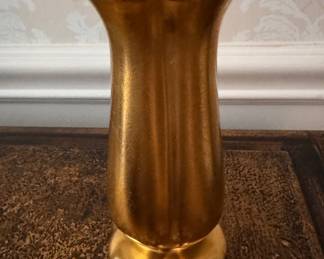 Pickard Gold Vase. Measures 3" x 3" x 6" H. Photo 1 of 2. 