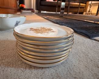 Set of 8 Rosenthal Classic Rose Bead & Butter Plates. Photo 2 of 3. 