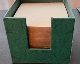 Note Pad. Photo 1 of 2. 