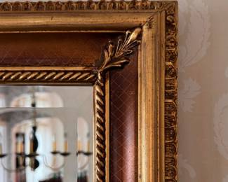 Gilt Wood Mirror. Measures 60" W x 36" H. Photo 4 of 4. 
