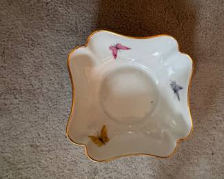 A. Vignaud Limoges France Porcelain Bowl. Photo 2 of 3. 