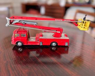 Corgi Simon Snorkel Fire Engine. 1960s. 