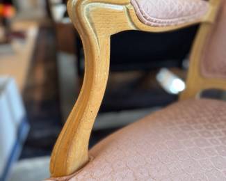 Queen Anne Style Arm Chair. Measures 28" W x 28" D. Photo 5 of 5. 