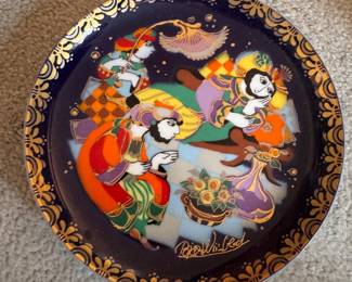 Bjorn Wiinblad Sinbad Series Plate for Rosenthal. Photo 1 of 2. 