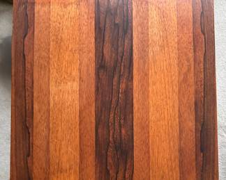 Rosewood & Iron Side Table. Photo 2 of 2. 