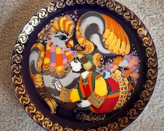 Bjorn Wiinblad Sinbad Series Plate for Rosenthal. Photo 1 of 2. 