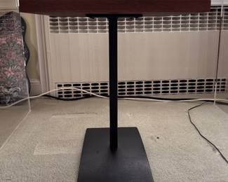 Rosewood & Iron Side Table. Photo 1 of 2. 