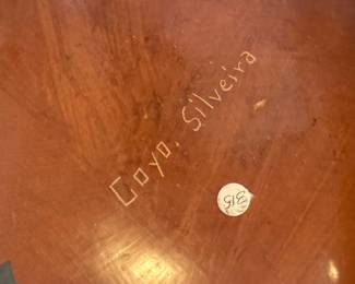 Mata Ortiz Pottery Jar Signed by Artist Coyo Silveira. Measures 10" W x 10" D. Photo 1 of 4. Mata Ortiz Pottery Jar Signed by Artist Coyo Silveira. Measures 10" W x 10" D. Photo 2 of 2. 