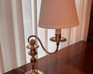 Gooseneck Candlestick Table Lamp. Photo 1 of 2. 
