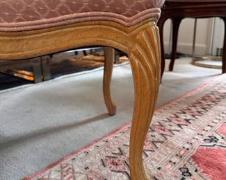 Queen Anne Style Arm Chair. Measures 28" W x 28" D. Photo 3 of 5. 