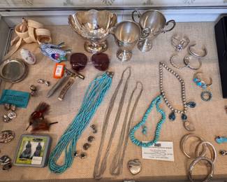 Sterling Silver Jewelry and Native American Sterling & Turquoise Jewelry. 