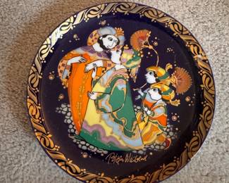 Bjorn Wiinblad Sinbad Series Plate for Rosenthal. Photo 1 of 2. 