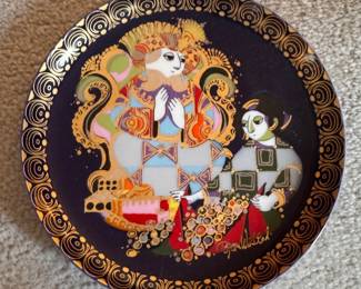 Bjorn Wiinblad Aladdin Series Plate for Rosenthal. Photo 1 of 2. 