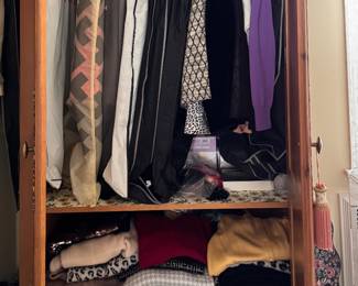 Pine Armoire. Measures 42" W x 24" D x 80" H. Photo 2 of 2. 