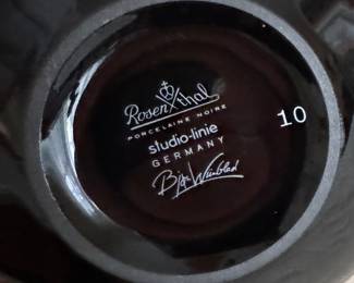 Bjorn Wiinblad for Rosenthal Studio Linie Lidded Porcelain "Geni Bowl." Photo 2 of 2.