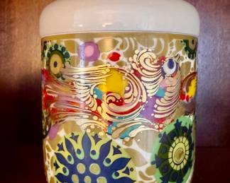 Rosenthal Studio Linie "Magic Bird" Lidded Jar by Bjorn Wiinblad. Photo 1 of 2. 