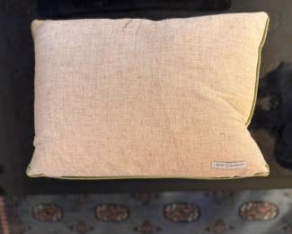 Secret Celebrity Crewel Daisy Motif Lumbar Pillow - 2 Available. Photo 2 of 3. 