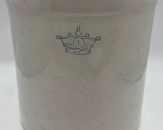 Antique Robinson Ransbottom Pottery Co. 1 Gallon Crock