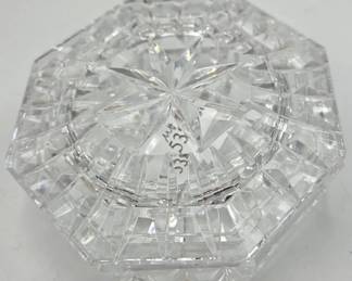Vintage Waterford Crystal Dish with Lid