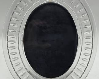 Oval Waterford Crystal Picture Frame