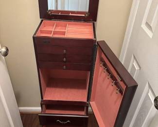 Jewelry armoire 