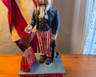 Vintage cast iron banks 