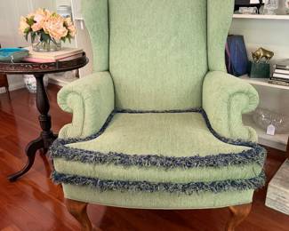 Queen Anne style Wing Chair