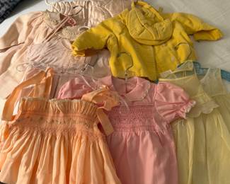 Vintage Infant Clothing