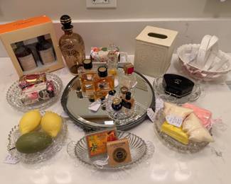 Vintage scents and soaps