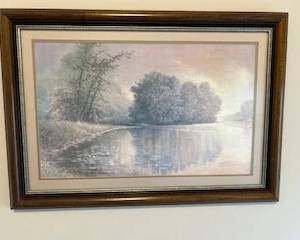 Ben Hampton "Evening Lilies" signed print