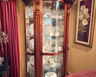 	#17	Lighted Display Cabinet 43x17x80	 $275.00 				