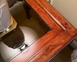 	#31	Mahogany Side Table 28x24x21	 $150.00 				