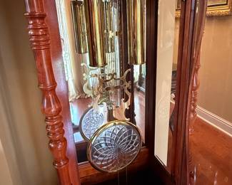 	#36	Ridgeway Baker Street Grandfather Clock 24"x13"x85" Serial # 96032099	 $995.00 				