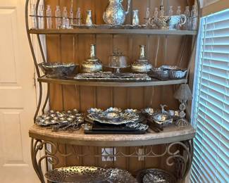 	#2	Baker's Rack with marble shelves 45x78	$150				