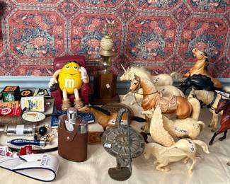 Vintage Breyer Horses & Beer Taps