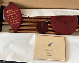 Windchimes with a message