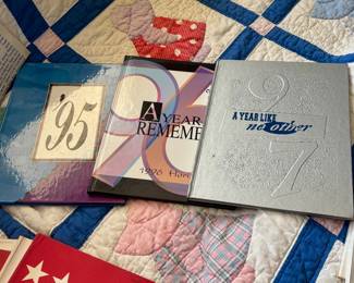 33 Yearbooks from Albemarle Junior High School in Charlotte (1968 - 1997) This collection includes yearbooks spanning from 1968 to 1997, with some years featuring two copies.