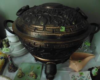 Moroccan Cook Stove, Shells and Linens