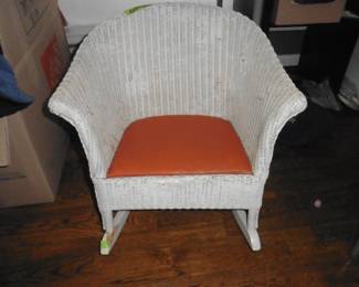 Childs Wicker Rocker