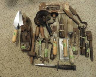 Vintage Tools and Bayonet