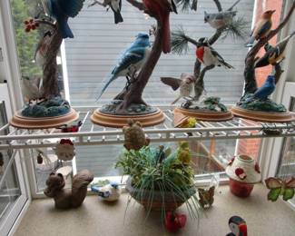 Danbury mint bird figurines