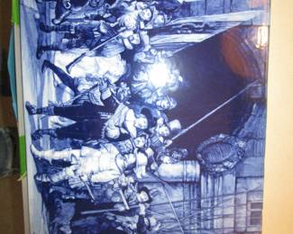 Faience tiles from Europe